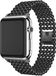 Strap-it Apple Watch stalen kralen band - zwart - Maat: 38 - 40 - 41mm