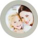 Deknudt Frames Fotolijst S67YV7 - Grijs - Rond - Hout - 13x13 cm
