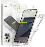 Ringke Screen Protector Geschikt voor Samsung Galaxy Z Flip 7 - Dual Easy Pro Film - PET Display Folie - Installatie Jig - 2-Pack