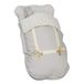 Babyline 2000667 - leren voetenzak, grijs