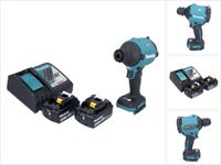 Makita DAS 180 RG accu-blazer 18 V borstelloos + 2x accu 6,0 Ah + oplader