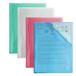 Elba 400065990 A4 40 zakken gerecycled polypropyleen 2nd Life Display Book - diverse kleuren (Pack van 4)