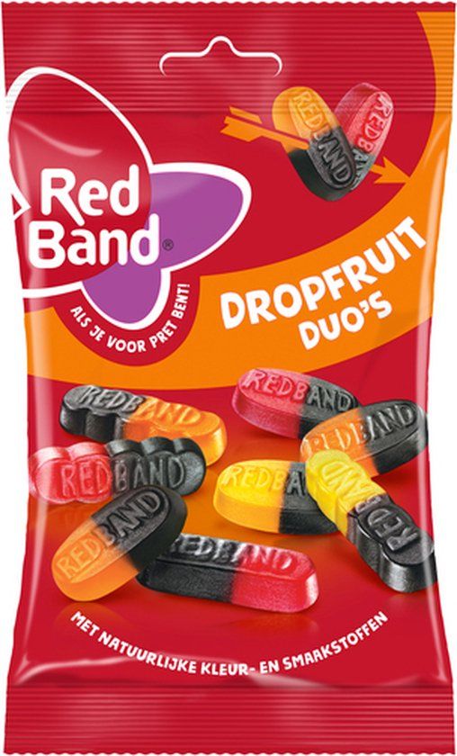 Red Band Dropfruit Duo's - 12 x 120g