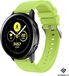 Strap-it Bracelet de montre connectée en silicone - Vert clair - Convient pour Samsung Galaxy Watch Active / Active2