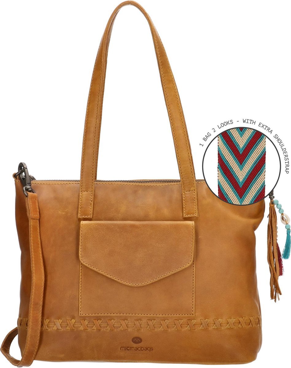 MicMacbags Friendship - Shopper - Camel