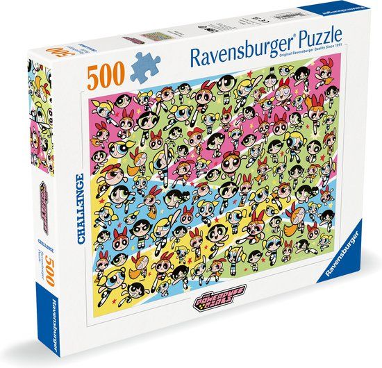 Ravensburger Puzzel PowerPuff Girls - Legpuzzel - 500 stukjes