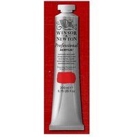 Winsor & Newton PROFESSIONAL - Verf - acrylverf - naftolrood licht - halfdoorzichtig - dun - 200 ml