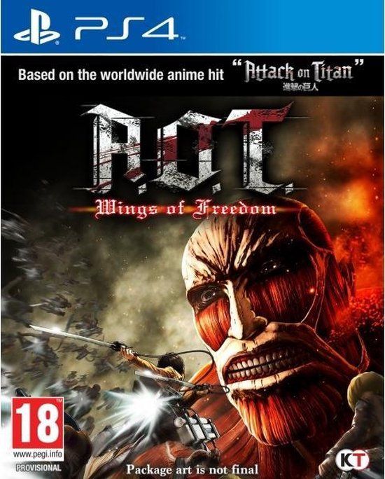 PLAION Attack on Titan: Wings Of Freedom Standard Edition PlayStation 4