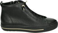 Paul Green 5283 Sneakers - Leer - Dames - Zwart - Maat 38