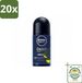 NIVEA MEN Deep Sport Antitranspirant Roller - 50 ml - Verpakking met 20 stuks