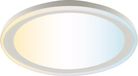 Brilliant Pederson Plafondlamp LED 10W CCT 3000K-6500K Dimbaar Nachtlicht Timer Afstandsbediening Wit