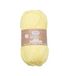 Glorex 5 1004 01 - Cotton 100% katoen, veelzijdig inzetbaar voor breien, haken en knutselen, zeer goede kwaliteit, zacht en wasbaar, 50 g, ca. 170 m, geel