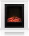 Classic Fire Lugano - Elektrische Sfeerhaard - 1800W - Wit