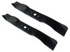 perfektGarten Efco 2 x 49 cm (19 inch) grasmaaierbladen voor Efco, Cub Cadet, Bolens / 7420610, 942-0610A