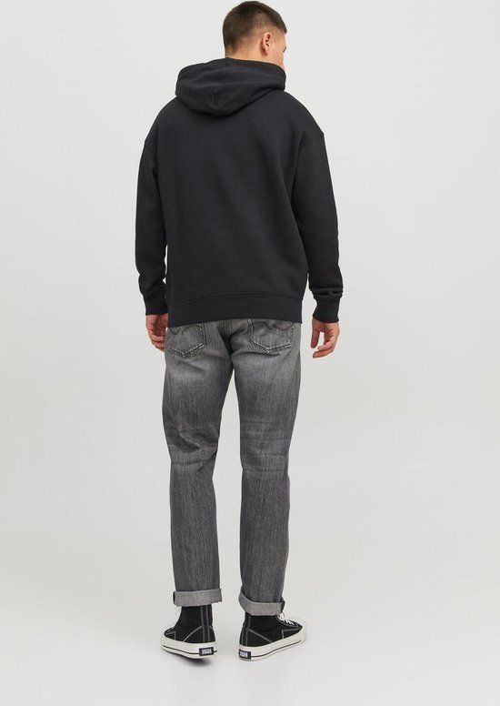 JACK & JONES Star jj heren hoodie - zwart - Maat S