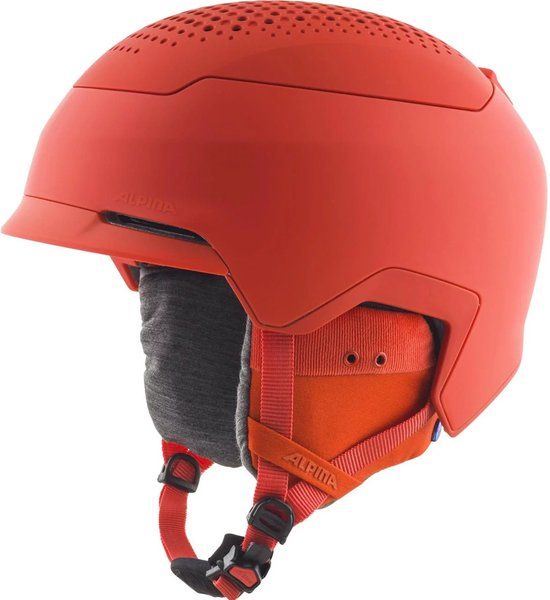 Alpina Gems Skihelm - Pumpkin Orange Matt - Maat 51-55 cm