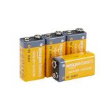 Amazon Basics 4 stuks 9V alkalinebatterijen