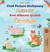 First Libri GmbH English Croatian Bilingual Collection- First Picture Dictionary - Animals (English Croatian Bilingual Children's Book)