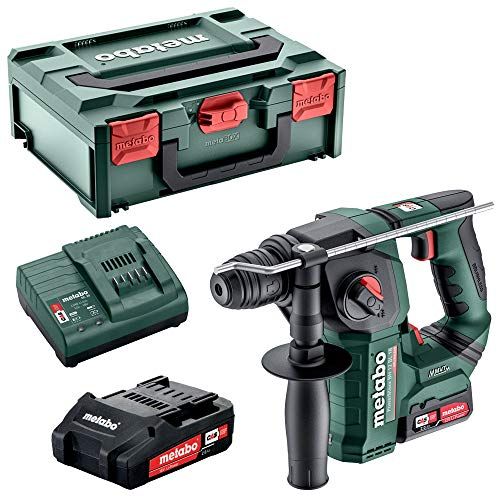Metabo 600207500 12V SDS-Plus Cordless Rotary Hammer - 2x2.0Ah