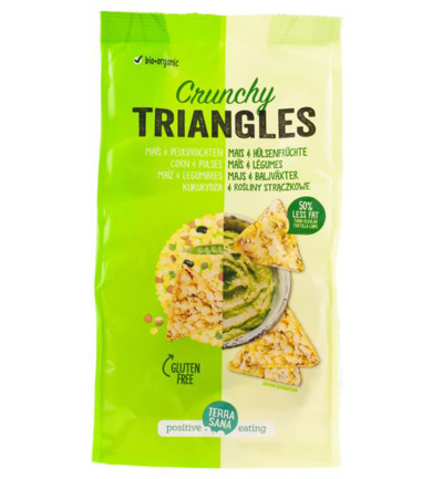 TerraSana Triangles mais peulvruchten 80 G