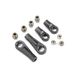 Team Losi Racing TLR351008 Dubbel stuuruiteinde en draaibare kogel: 5ive T, 5ive B