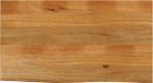 vidaXL Tafelblad met natuurlijke rand 100x60x2,5 cm massief mangohout