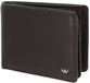 Golden Head Leren portemonnee Polo RFID Protect Scheintasche mit Geheimfach 1159 Dunkelbraun