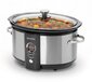 Brabantia BBEK1083 Slowcooker - 6.5 Liter - RVS - Warmhoudfunctie