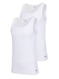 adidas Originals 2PK Tank Top - Comfort Rib Cotton - Heren - Wit - Maat XL