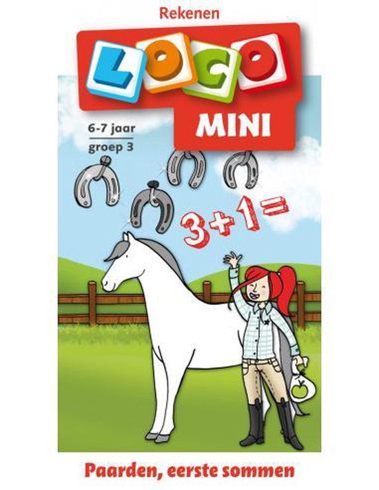 Ballon Kids Zwijsen Loco mini Rekenen Paarden, eerste sommen