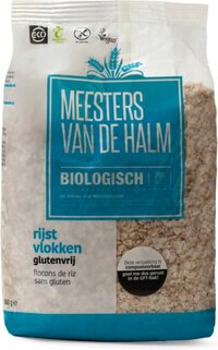 De Halm Rijstvlokken Eko 500 gr