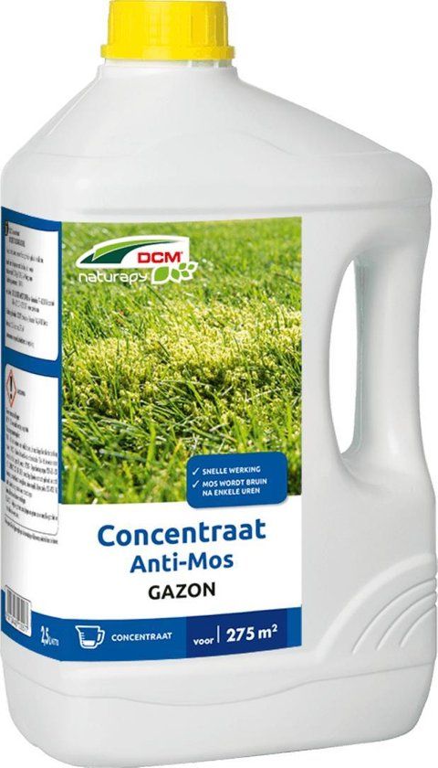 DCM 6 stuks! Anti-Mos Gazon Concentraat 2,5 L
