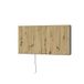 Hammerbacher Bureau muurmodel eiken 120 x 26 x 65 cm