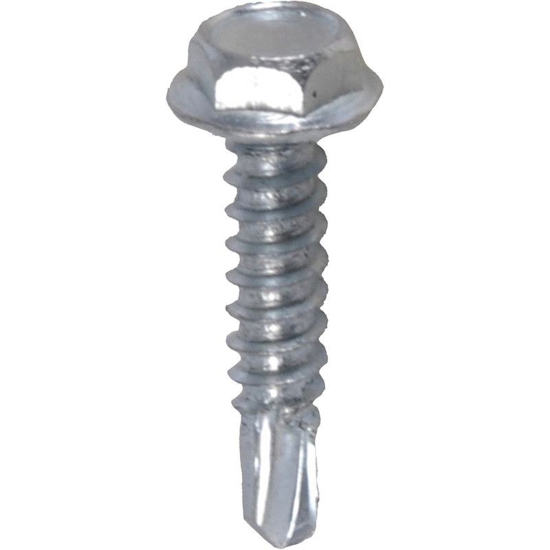 Zelftappende schroeven met boorpunt zeskant 4,2x19mm (200 Stuks)