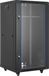 VEVOR Netwerkkast Wandmontage 22U 600mm Diepte 136kg Draagcapaciteit Gehard Glas Deur