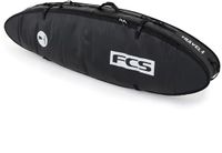 FCS Team 5 All Purpose Travel Cover 6'7 Surfboardhoes Zwart