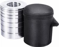 Gorilla Sports Halterschijven set 50/51mm Chroom 5 kg