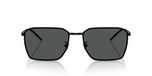 Emporio Armani Ea 2172d Lunettes de soleil homme noir géométrique gris 60mm