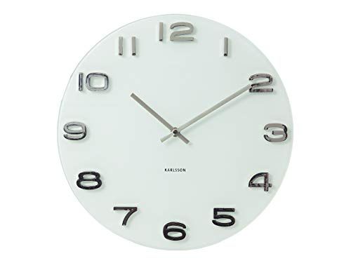 Karlsson KA4402 Wandklok Vintage rond wit - EAN: 5045475181828