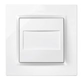 SIMON 10 Blind deksel, wit