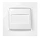 SIMON 10 Blind deksel, wit