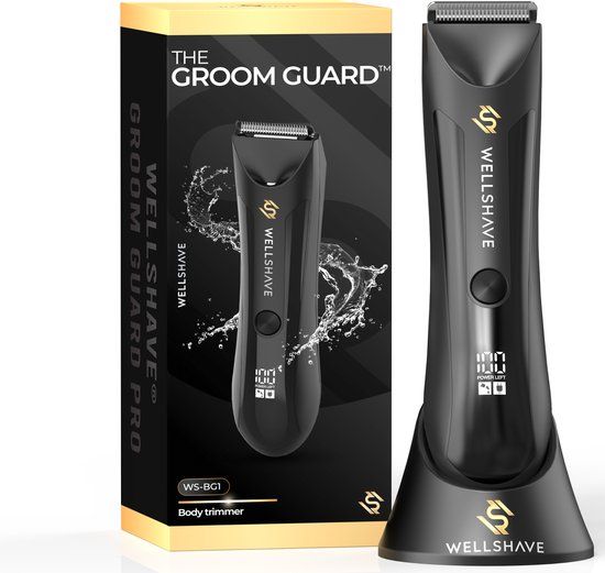 Wellshave Bodygroomer Mannen PRO - Body Trimmer Heren - Shaver voor Schaamstreek & Lichaam - Manscaped