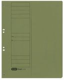 Elba nietmachine A4, 1/2 voorkaft, karton, kantoornietmachine, groen, 50 stuks