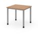 Hammerbacher Bureau vierkant met 4 ronde poten - 80x80 cm