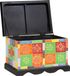 vidaXL Opbergbox Multikleur 60 x 40 x 40 cm Massief Mangohout