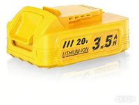 StarTech DeWalt 20V MAX accu - Reserveaccu DCBP034 DCBP520 - 3,5Ah 3500mAh Li-Ion - Geschikt voor elektrisch gereedschap - 1 stuk
