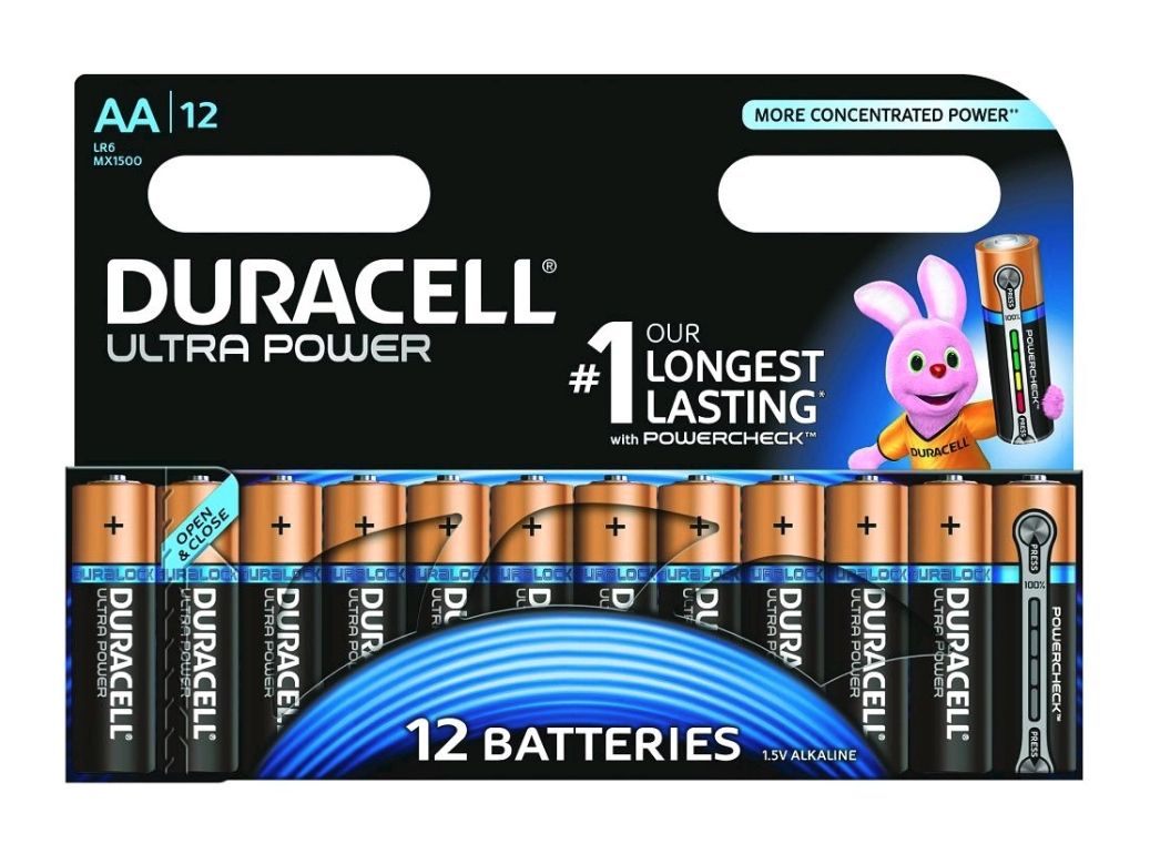 Duracell Ultra Power - Batterijen - 12 stuks