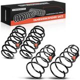 Frankberg 4 x veren chassisveer vooras compatibel met A3 8L1 1996-2003 B.o.r.a 1J2 1998-2005 Golf IV 1J1 1997-2003 Vervanging # 1J0411105