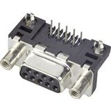 FCI D-SUB D09S33E4GV00LF Connecteur D-sub femelle 90° Nombre de pôles : 9 Circuit imprimé 1 pièce(s)