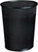 Q-CONNECT KF00873 Poubelle Ronde Noir 13L
